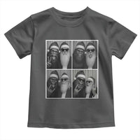 Funny Bigfoot Photobooth Christmas Toddler T Shirt Sasquatch Santa Claus Xmas - Wonder Print Shop
