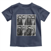 Funny Bigfoot Photobooth Christmas Toddler T Shirt Sasquatch Santa Claus Xmas - Wonder Print Shop