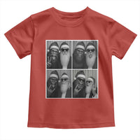 Funny Bigfoot Photobooth Christmas Toddler T Shirt Sasquatch Santa Claus Xmas - Wonder Print Shop
