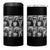 Funny Bigfoot Photobooth Christmas 4 in 1 Can Cooler Tumbler Sasquatch Jesus Christian Xmas - Wonder Print Shop