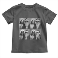 Funny Bigfoot Photobooth Christmas Toddler T Shirt Sasquatch Jesus Christian Xmas - Wonder Print Shop
