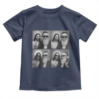Funny Bigfoot Photobooth Christmas Toddler T Shirt Sasquatch Jesus Christian Xmas - Wonder Print Shop