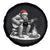 Bigfoot Guitar Christmas Spare Tire Cover Sasquatch Guitarist Music Xmas - Wonder Print Shop