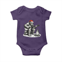 Bigfoot Guitar Christmas Baby Onesie Sasquatch Guitarist Music Xmas - Wonder Print Shop