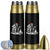 Bigfoot Guitar Christmas Bullet Tumbler Sasquatch Guitarist Music Xmas - Wonder Print Shop