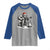 Bigfoot Guitar Christmas Raglan Shirt Sasquatch Guitarist Music Xmas - Wonder Print Shop