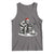 Bigfoot Guitar Christmas Tank Top Sasquatch Guitarist Music Xmas - Wonder Print Shop