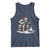 Bigfoot Guitar Christmas Tank Top Sasquatch Guitarist Music Xmas - Wonder Print Shop