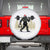 Bigfoot Gym Christmas Spare Tire Cover Funny Sasquatch Bodybuilding Weightlifting - Wonder Print Shop
