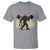 Bigfoot Gym Christmas T Shirt Funny Sasquatch Bodybuilding Weightlifting - Wonder Print Shop
