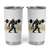Bigfoot Gym Christmas Tumbler Cup Funny Sasquatch Bodybuilding Weightlifting - Wonder Print Shop