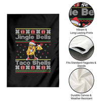 Funny Taco Christmas Garden Flag Jigle Bells Taco Shells - Wonder Print Shop