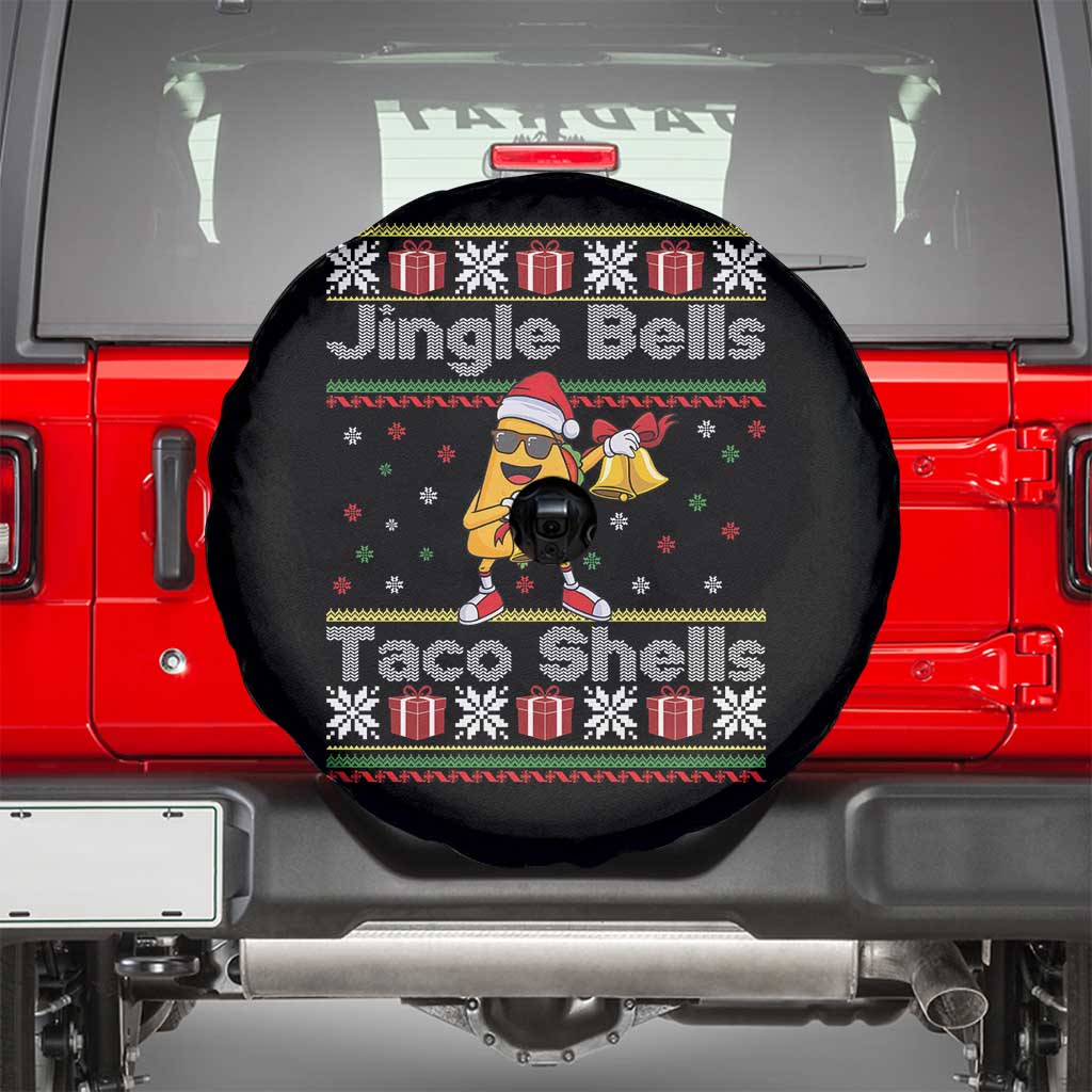 Funny Taco Christmas Spare Tire Cover Jigle Bells Taco Shells - Wonder Print Shop