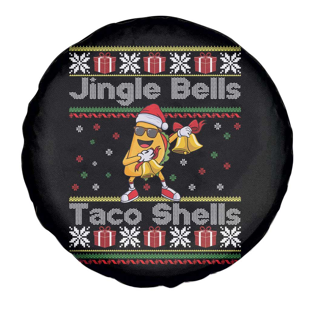 Funny Taco Christmas Spare Tire Cover Jigle Bells Taco Shells - Wonder Print Shop