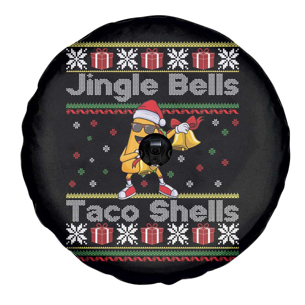 Funny Taco Christmas Spare Tire Cover Jigle Bells Taco Shells - Wonder Print Shop