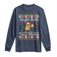 Funny Taco Christmas Long Sleeve Shirt Jigle Bells Taco Shells - Wonder Print Shop