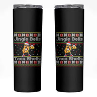 Funny Taco Christmas Skinny Tumbler Jigle Bells Taco Shells - Wonder Print Shop
