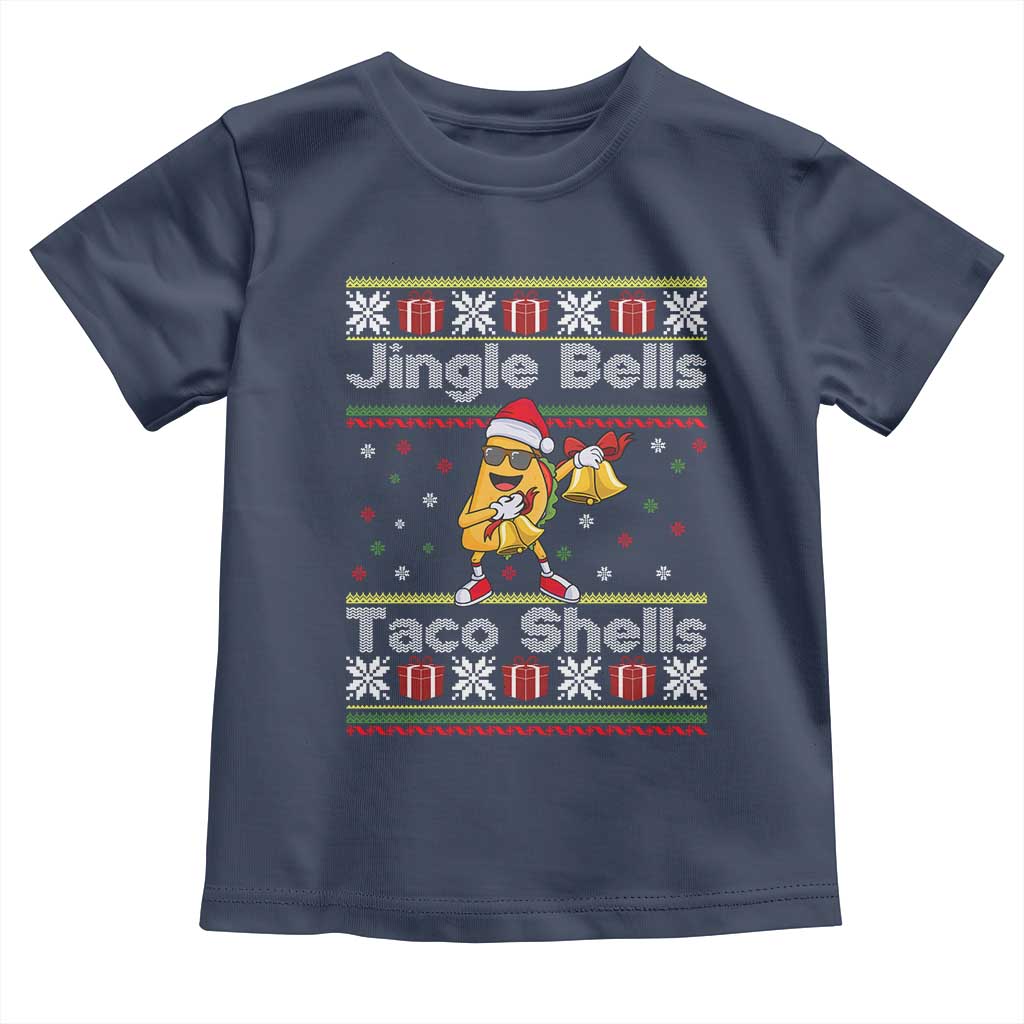 Funny Taco Christmas Toddler T Shirt Jigle Bells Taco Shells - Wonder Print Shop