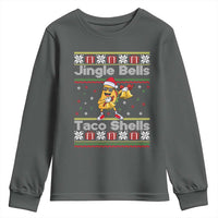 Funny Taco Christmas Youth Sweatshirt Jigle Bells Taco Shells - Wonder Print Shop
