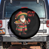 Funny Santa Taco Mexican Spare Tire Cover Let Us Taco About It - Wonder Print Shop