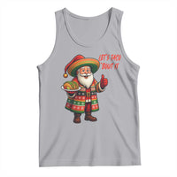 Funny Santa Taco Mexican Tank Top Let Us Taco About It - Wonder Print Shop