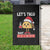 Funny Taco Mexican Christmas Garden Flag Let Us Taco About Science - Wonder Print Shop