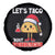 Funny Taco Mexican Christmas Spare Tire Cover Let Us Taco About Science - Wonder Print Shop