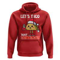 Funny Taco Mexican Christmas Hoodie Let Us Taco About Science - Wonder Print Shop