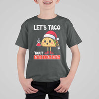 Funny Taco Mexican Christmas T Shirt For Kid Let Us Taco About Science - Wonder Print Shop