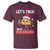 Funny Taco Mexican Christmas T Shirt Let Us Taco About Science - Wonder Print Shop