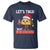 Funny Taco Mexican Christmas T Shirt Let Us Taco About Science - Wonder Print Shop