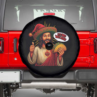 Funny Jesus Taco Mexican Spare Tire Cover Let Us Taco About Jesus - Wonder Print Shop