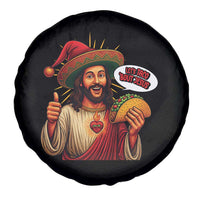 Funny Jesus Taco Mexican Spare Tire Cover Let Us Taco About Jesus - Wonder Print Shop