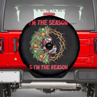 Santa Christmas Spare Tire Cover Baby Jesus Christian Xmas - Wonder Print Shop