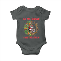 Santa Christmas Baby Onesie Baby Jesus Christian Xmas - Wonder Print Shop