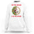 Santa Christmas Sweatshirt Baby Jesus Christian Xmas - Wonder Print Shop