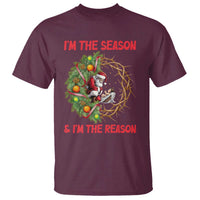 Santa Christmas T Shirt Baby Jesus Christian Xmas - Wonder Print Shop