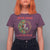 Santa Christmas T Shirt For Women Baby Jesus Christian Xmas - Wonder Print Shop