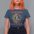 Santa Christmas T Shirt For Women Baby Jesus Christian Xmas - Wonder Print Shop