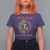 Santa Christmas T Shirt For Women Baby Jesus Christian Xmas - Wonder Print Shop