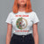 Santa Christmas T Shirt For Women Baby Jesus Christian Xmas - Wonder Print Shop