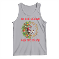 Santa Christmas Tank Top Baby Jesus Christian Xmas - Wonder Print Shop