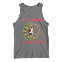 Santa Christmas Tank Top Baby Jesus Christian Xmas - Wonder Print Shop