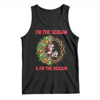 Santa Christmas Tank Top Baby Jesus Christian Xmas - Wonder Print Shop
