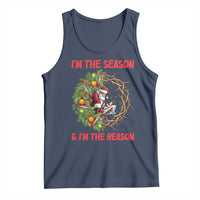 Santa Christmas Tank Top Baby Jesus Christian Xmas - Wonder Print Shop