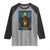 Jesus Christmas Raglan Shirt Starry Night Nativity Scene Xmas - Wonder Print Shop