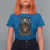 Jesus Christmas T Shirt For Women Starry Night Nativity Scene Xmas - Wonder Print Shop