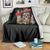 Cinco De Mayo Christmas Throw Blanket Mexican Sugar Skull Sombrero Tequila Party - Wonder Print Shop