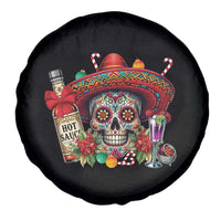 Cinco De Mayo Christmas Spare Tire Cover Mexican Sugar Skull Sombrero Tequila Party - Wonder Print Shop