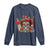 Cinco De Mayo Christmas Long Sleeve Shirt Mexican Sugar Skull Sombrero Tequila Party - Wonder Print Shop